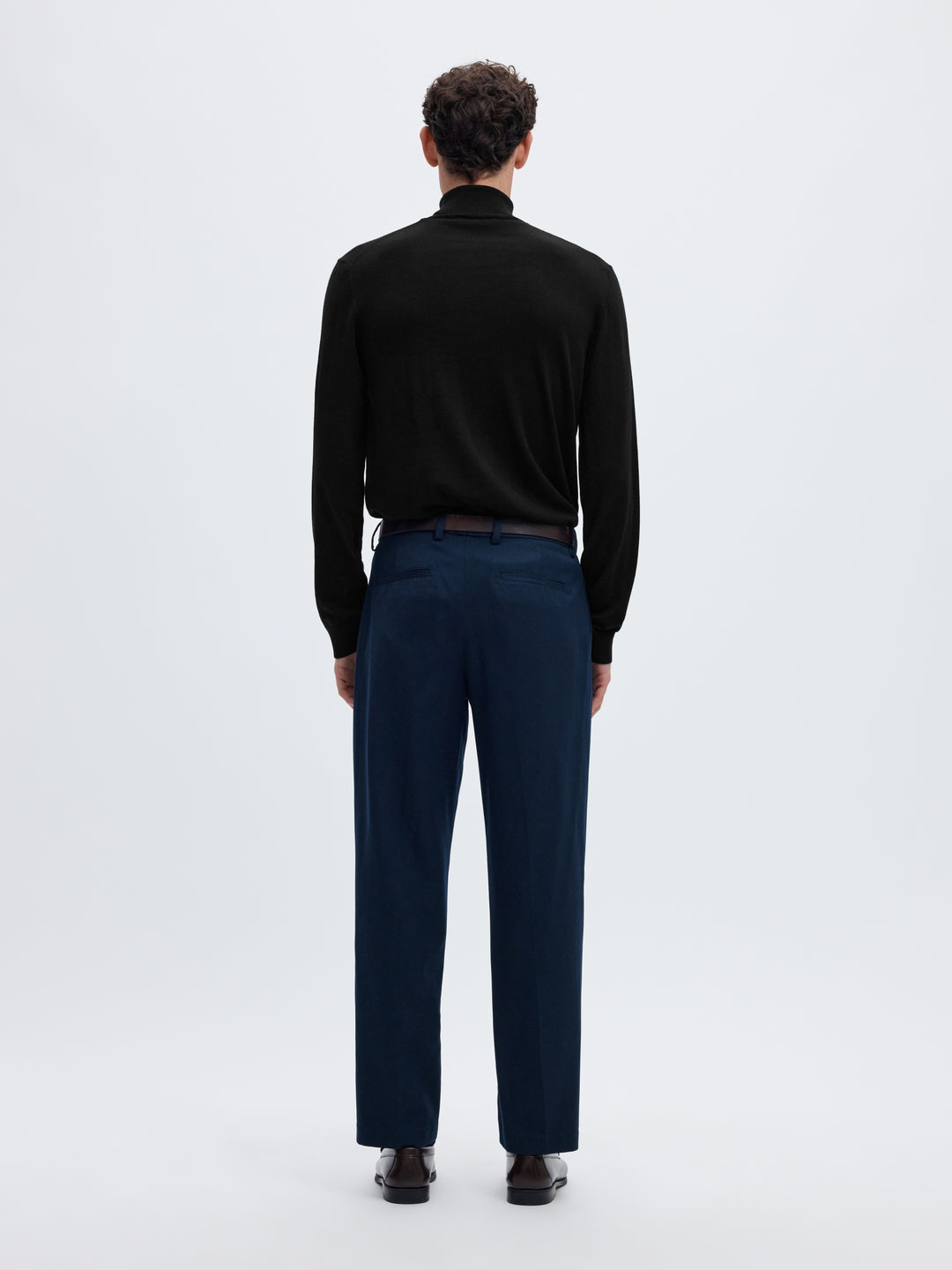 SLMTRAY LS KNIT MERINO ROLL NECK NO, Black 179099 Bild 3