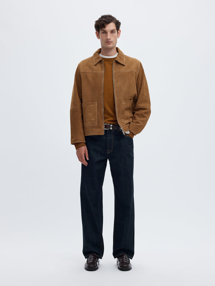 SLMTRAY LS KNIT REG MERINO CREW NOO, Monks Robe 186645 Bild 5