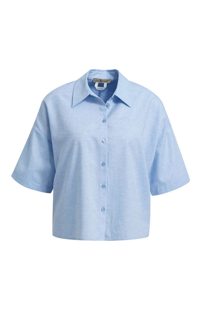 BLOUSE LOBSTER BACK, SKY 602 Bild 1