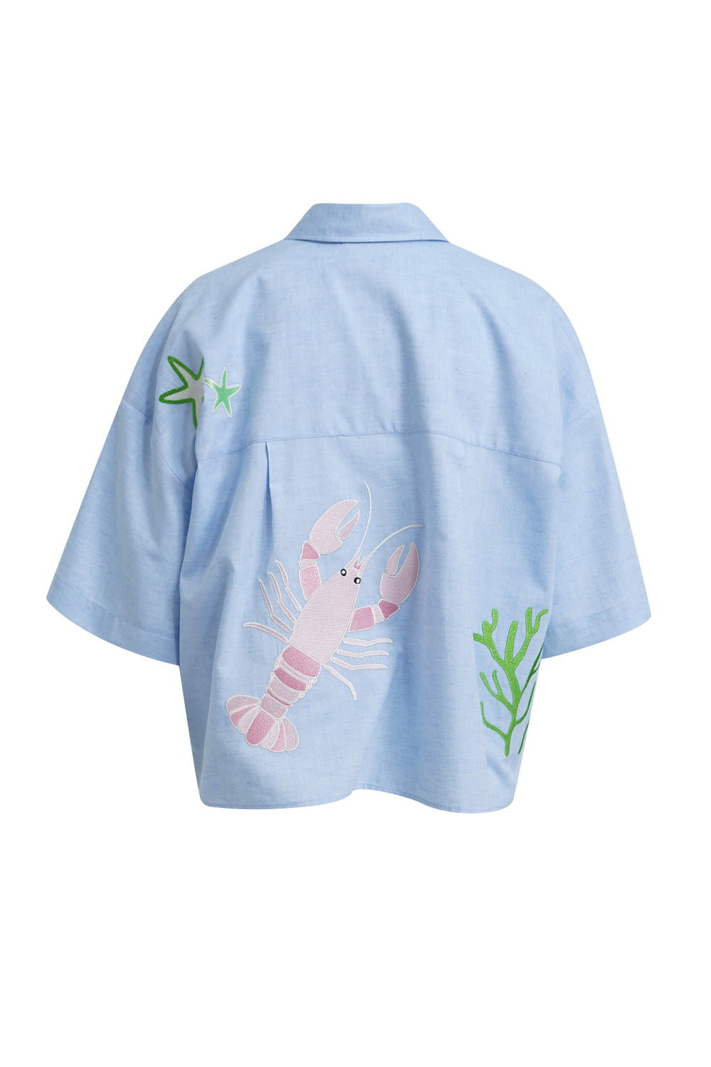 BLOUSE LOBSTER BACK, SKY 602 Bild 2
