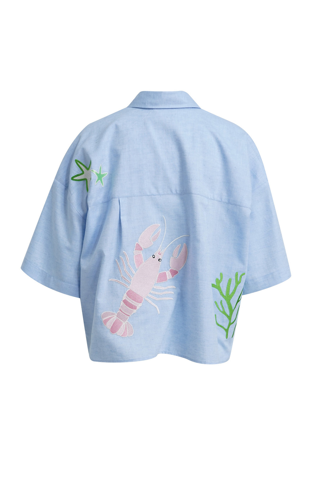 BLOUSE LOBSTER BACK, SKY 602 Bild 2