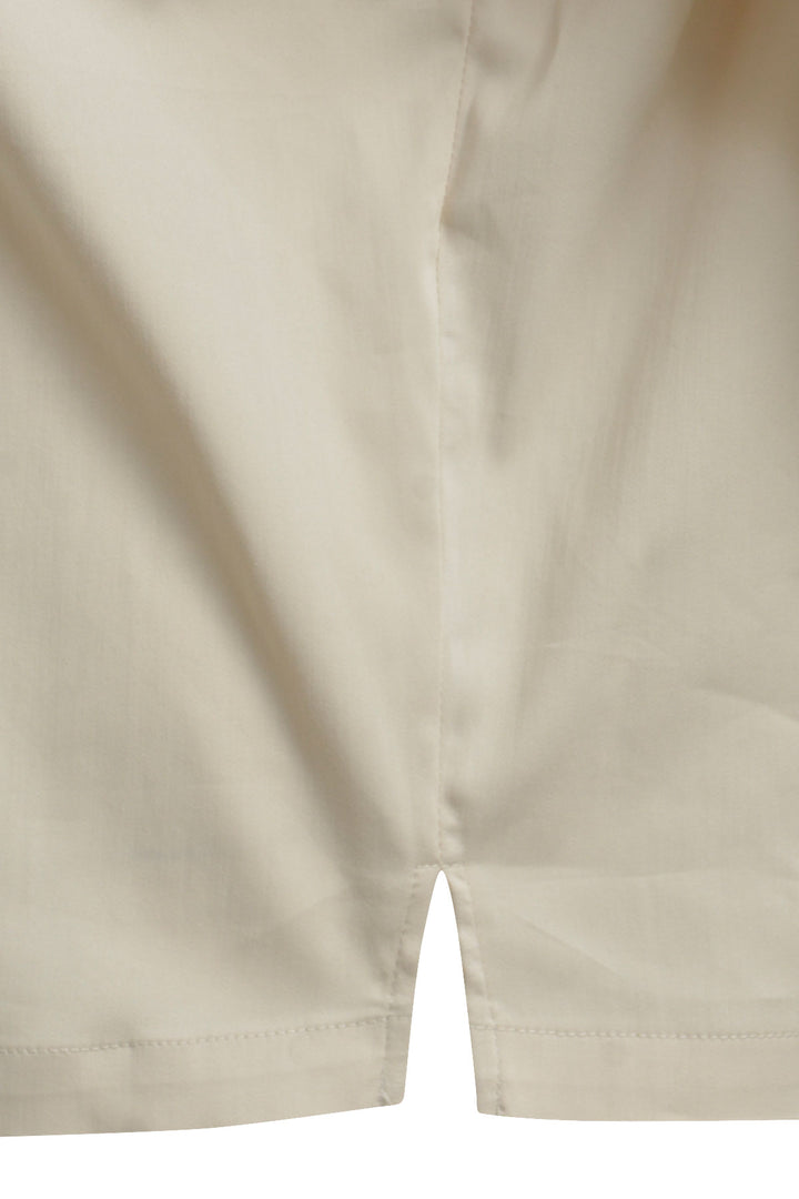 BLOUSE WITH RUFFLE SLV, BEIGE 102 Bild 3