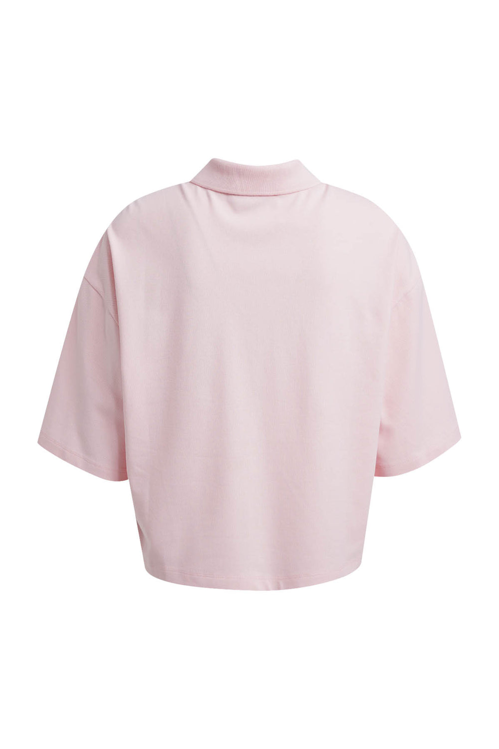 BOXY CROPPED POLO T-SHIRT, POWDER ROS� 403 Bild 2