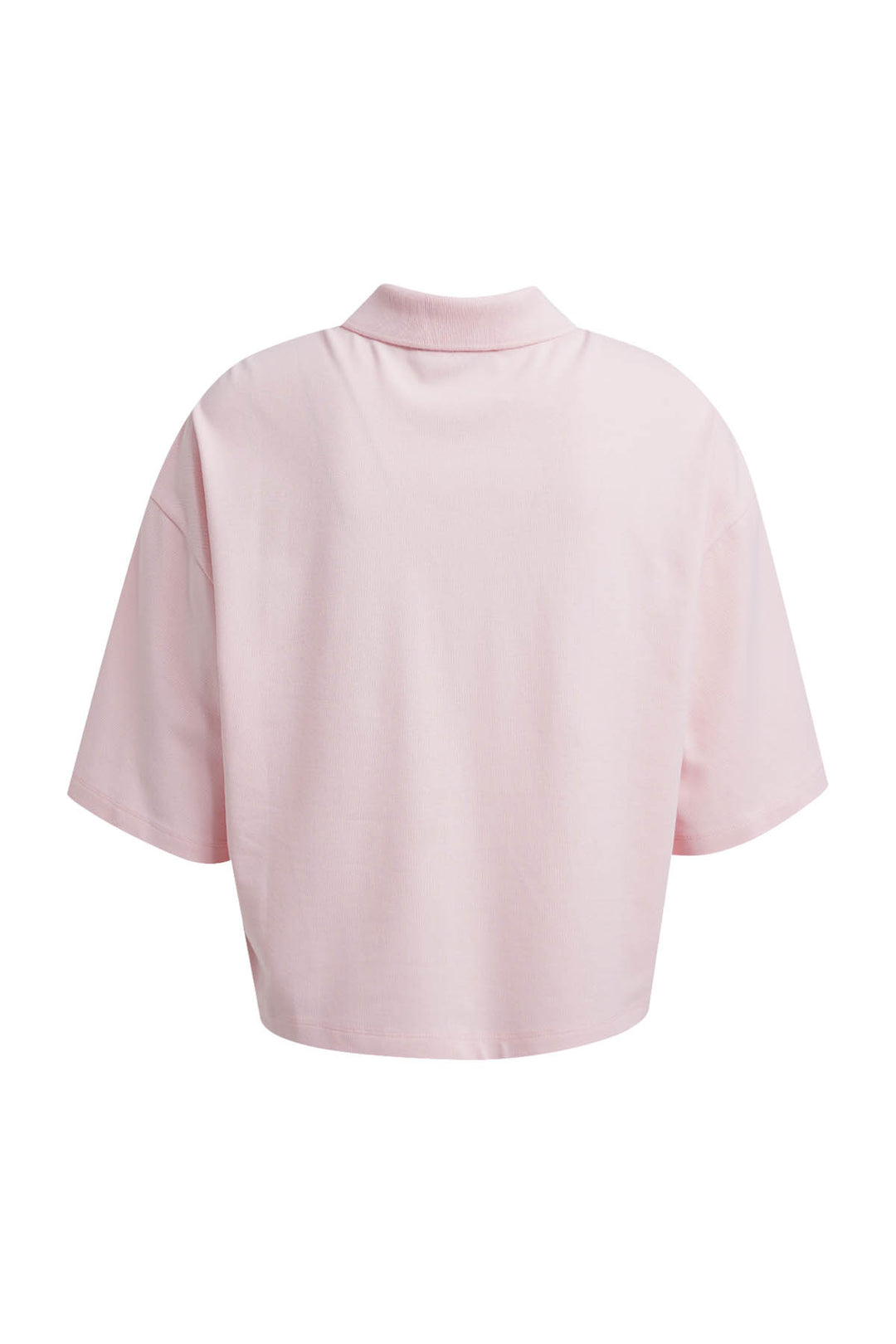 BOXY CROPPED POLO T-SHIRT, POWDER ROS� 403 Bild 2