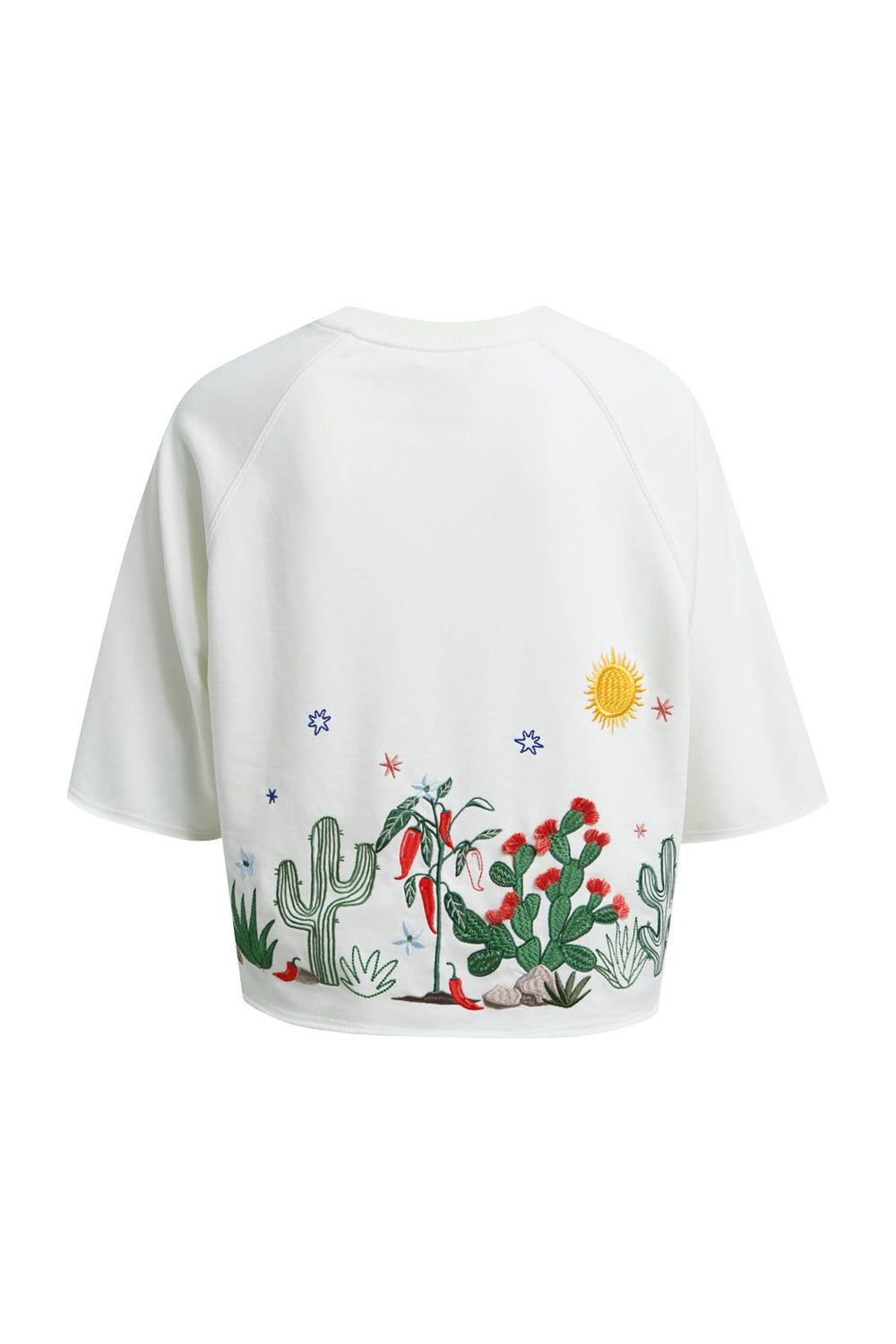 BOXY SWEAT SHORTSLEEVE RAGLAN, OFFWHITE 104 Bild 2
