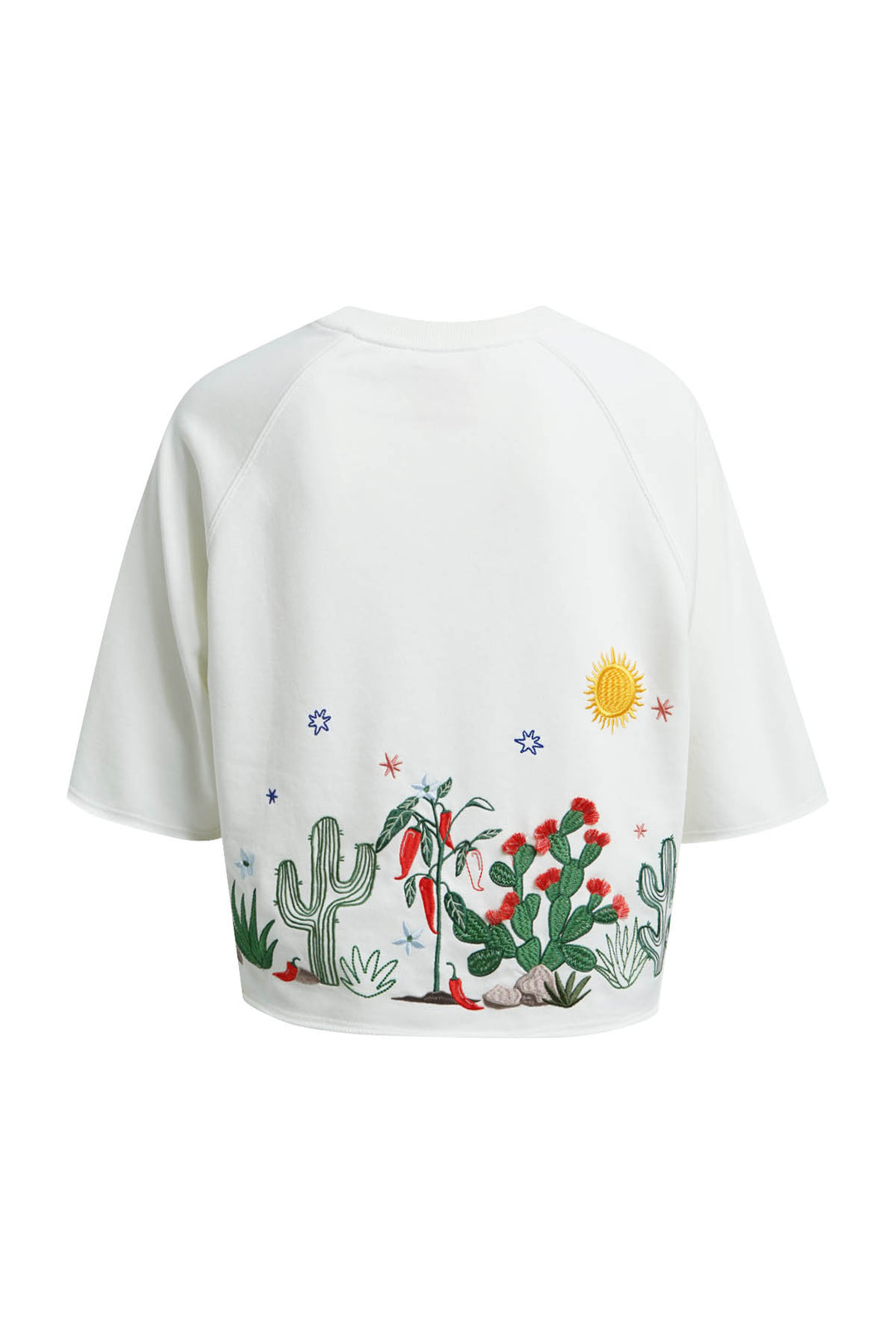BOXY SWEAT SHORTSLEEVE RAGLAN, OFFWHITE 104 Bild 2