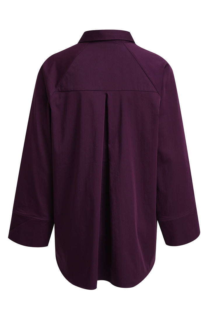 CAPE BLOUSE, PLUM 508 Bild 2