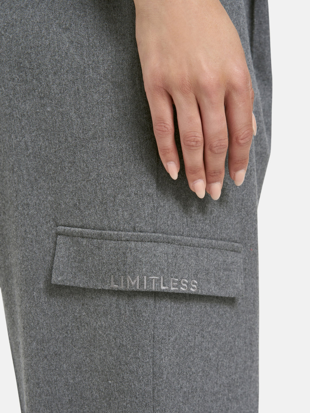 CARGO PANTS, GREY MELANGE 809 Bild 5