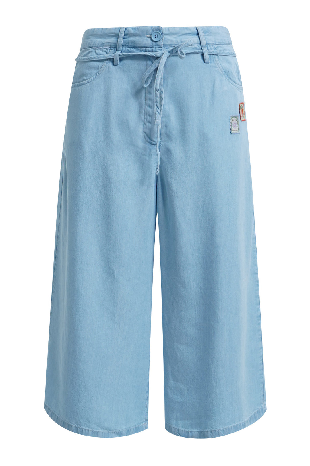 LYOCELL BERMUDA, LIGHT DENIM 697 Bild 1