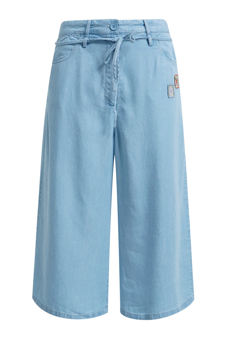 LYOCELL BERMUDA, LIGHT DENIM 697 Bild 1