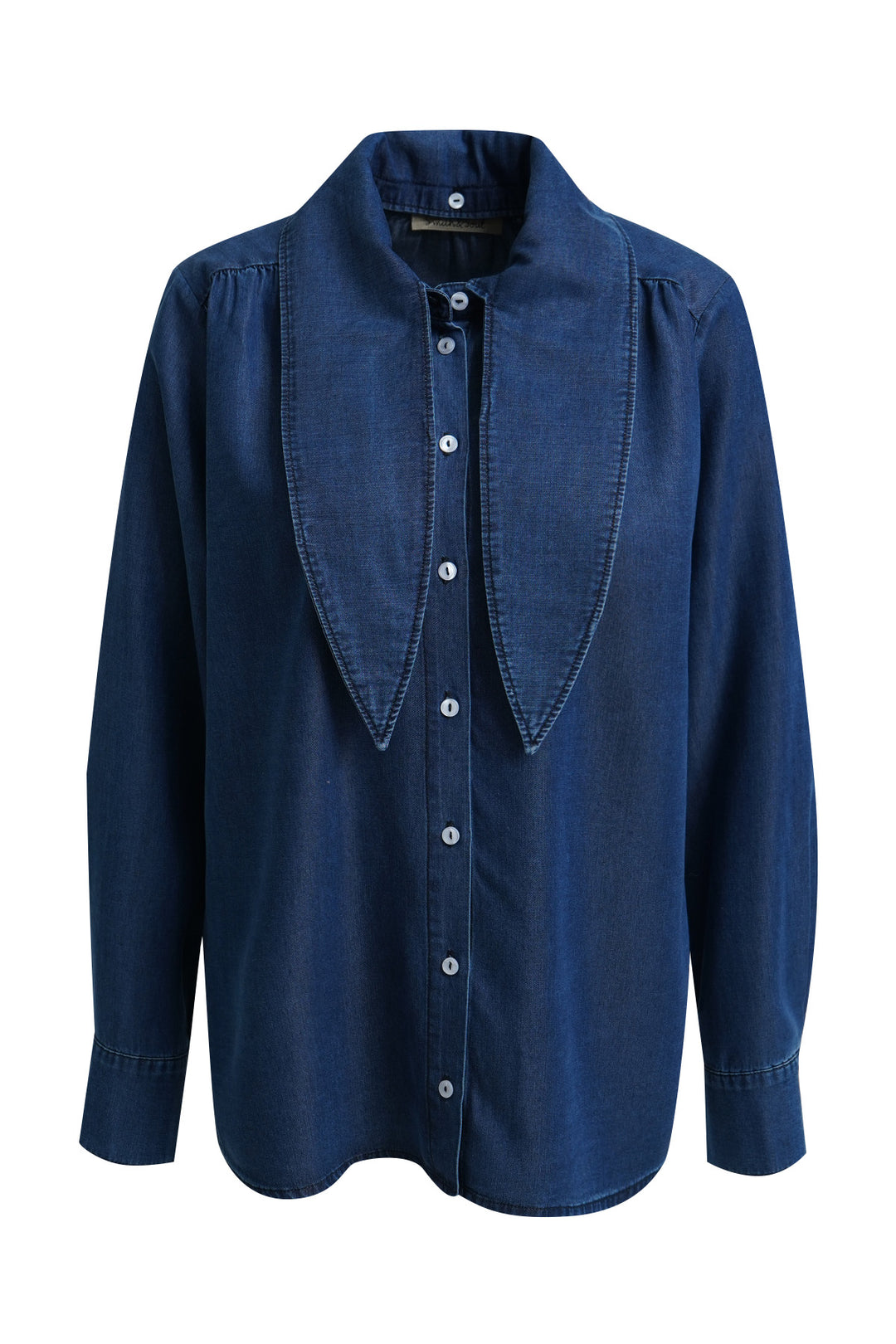 LYOCELL DENIM BLOUSE SCARF COLLAR, DENIM 649 Bild 5