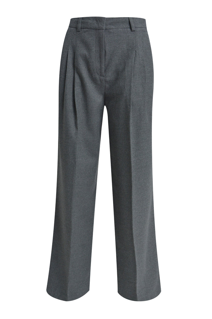 PLEATED PANTS, ANTHRACITE MELANGE 810 Bild 1