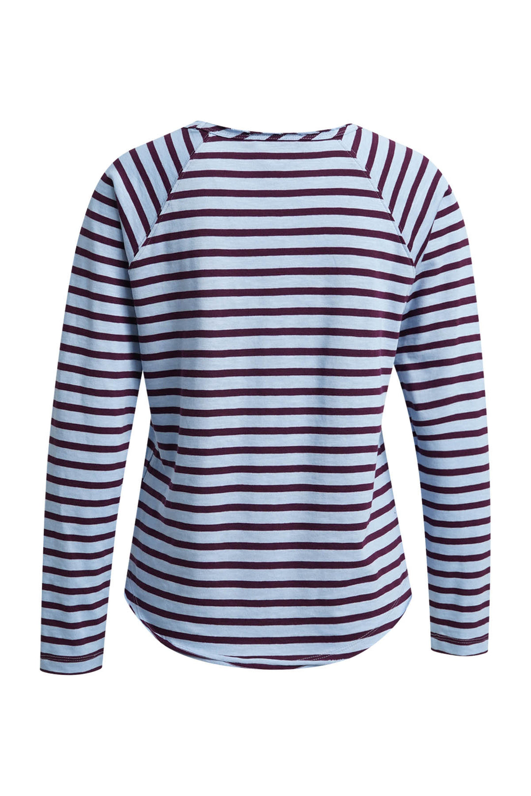 REGULAR BASIC SWEAT RAGLAN STRIPED, LIGHT BLUE 601 Bild 2