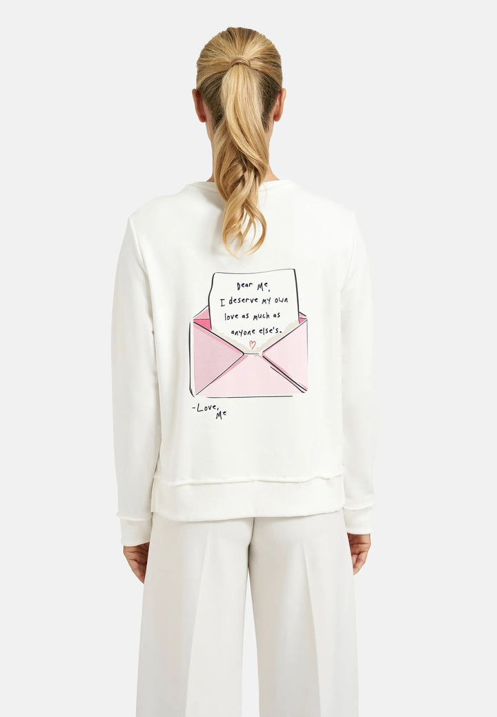 REGULAR SWEATSHIRT PRINT MIX, OFFWHITE 104 Bild 2