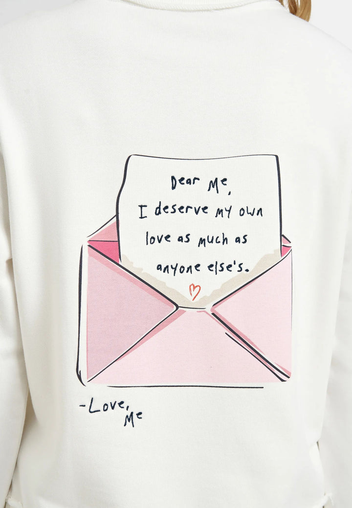 REGULAR SWEATSHIRT PRINT MIX, OFFWHITE 104 Bild 5