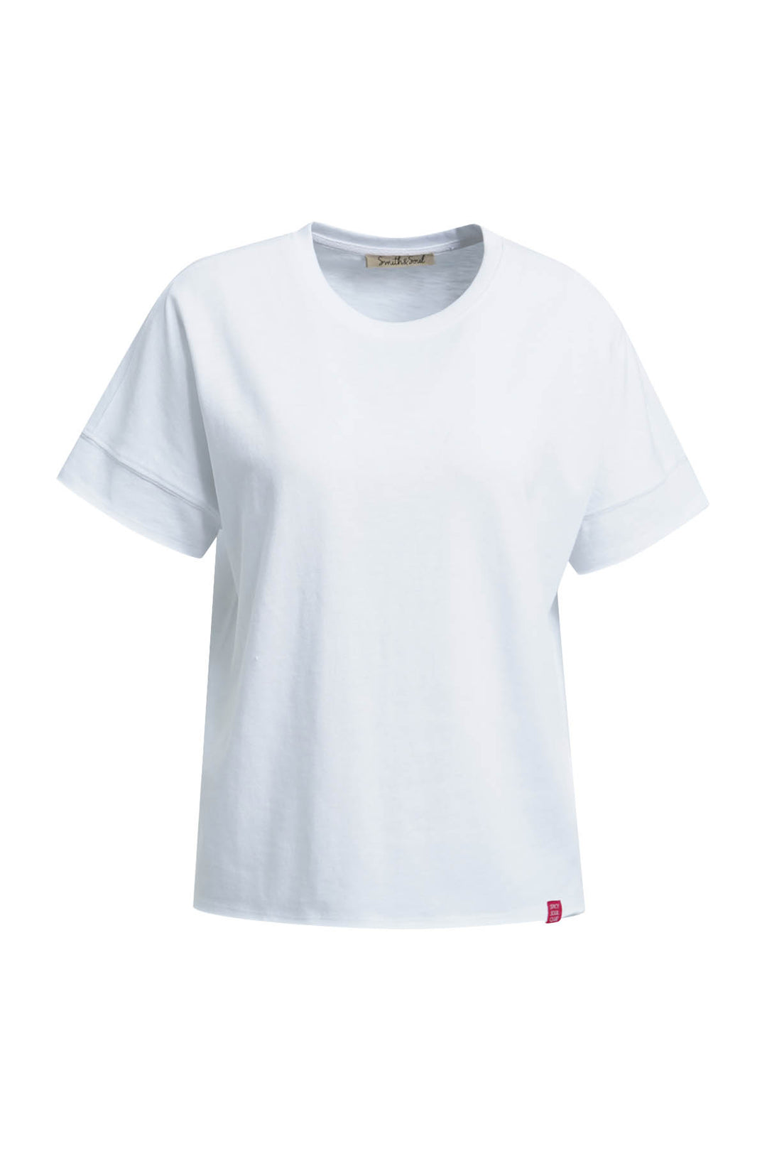 RELAXED SWEATHSHIRT SHORT SLEEVE RO, WHITE 100 Bild 1