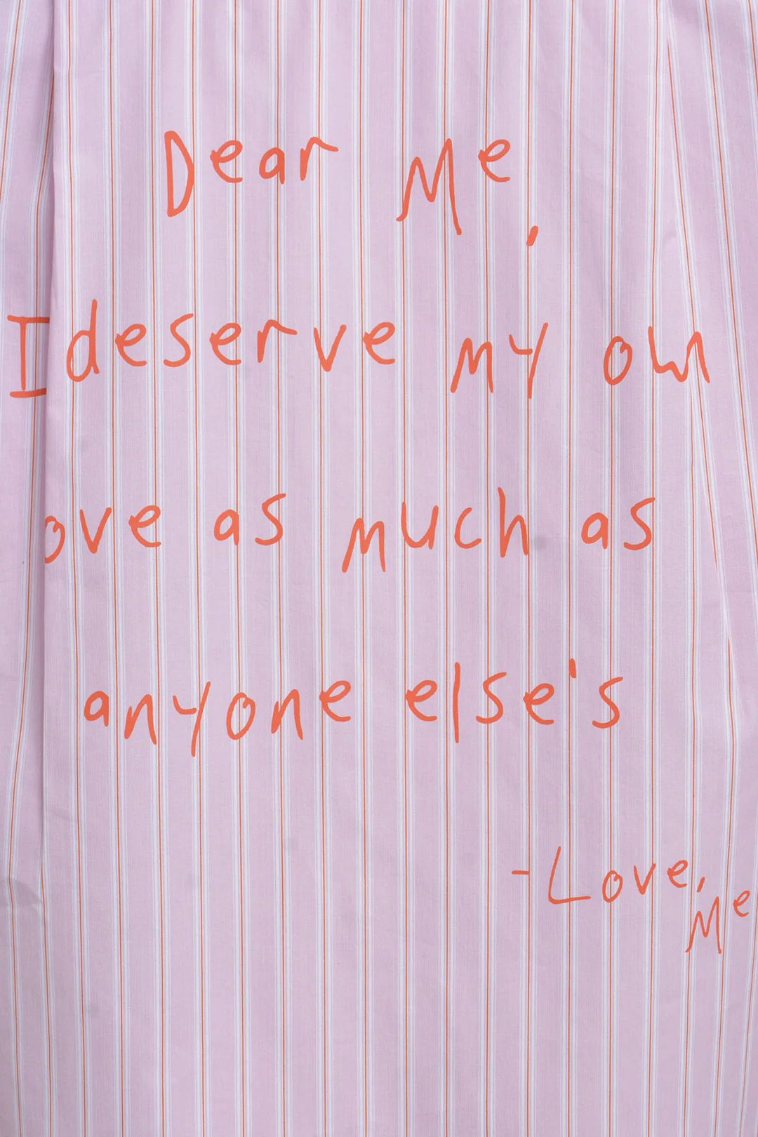 STRIPED BLOUSE LOVE LETTER PRINT, SUGAR PRINT 1454 Bild 3