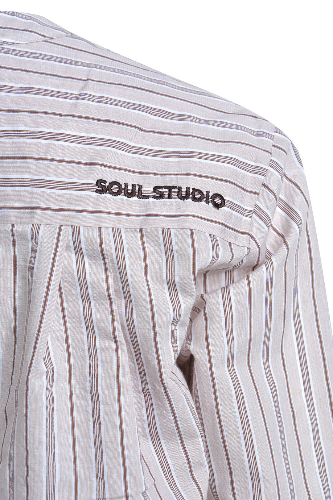 STRIPED V-NECK BLOUSE, CHOCO PRINT 1903 Bild 3
