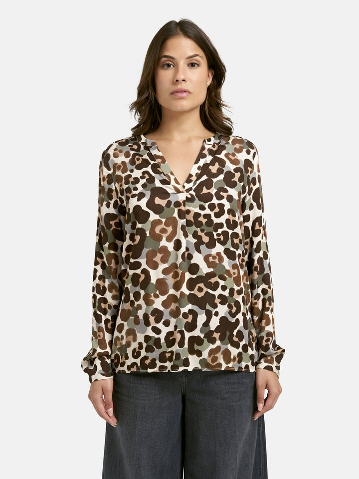 VINCE BLOUSE, CHOCO PRINT 1903 Bild 3