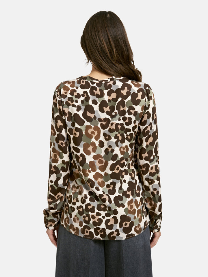 VINCE BLOUSE, CHOCO PRINT 1903 Bild 4