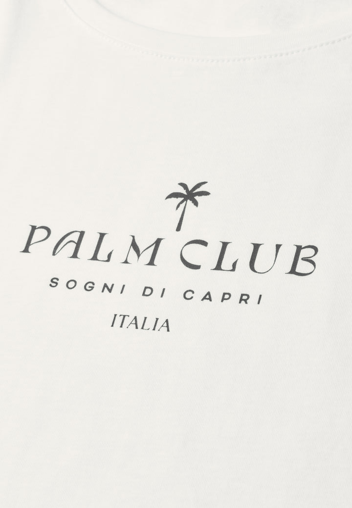 basic wording print shirt, off white 20108 Bild 2
