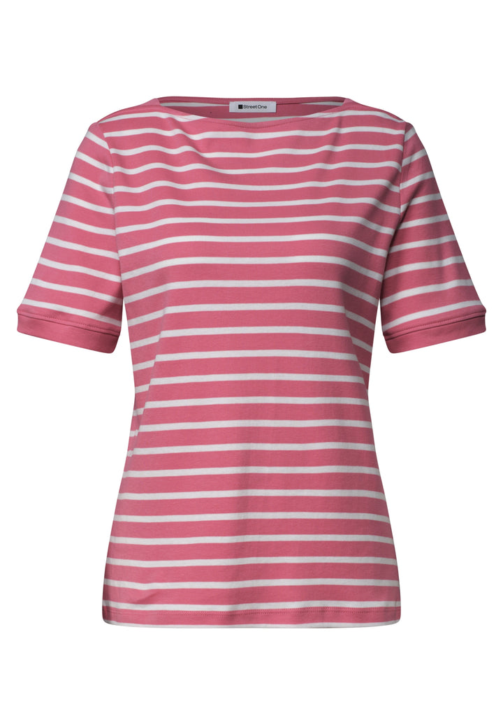 basic yds u-boat shirt, blush berry 27846 Bild 1