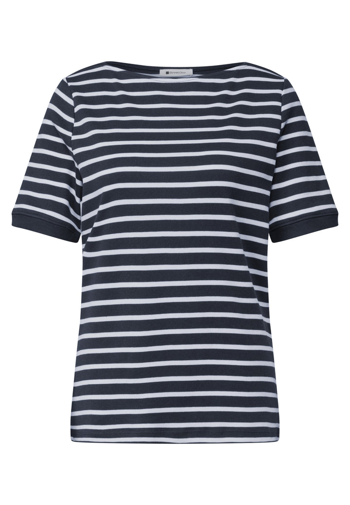 basic yds u-boat shirt, darkest blue 27915 Bild 1