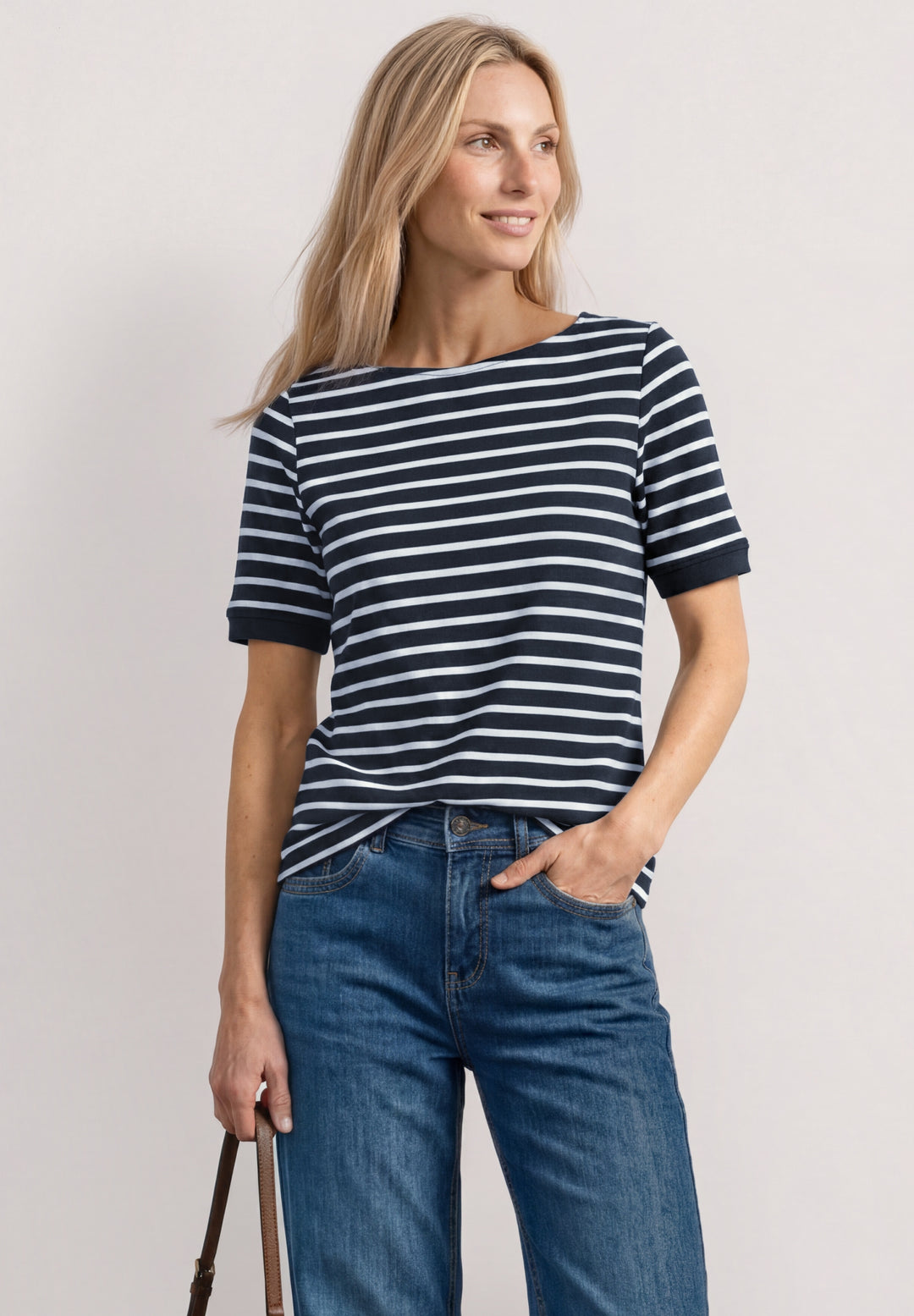 basic yds u-boat shirt, darkest blue 27915 Bild 3