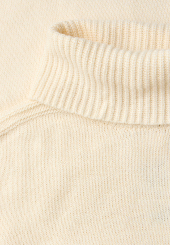 cosy sweater with roll-neck, soft beige 16351 Bild 2