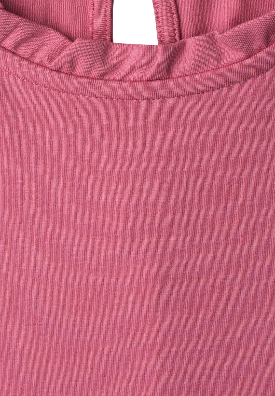 frill neck shirt w.puff sleeve, blush berry 17846 Bild 2