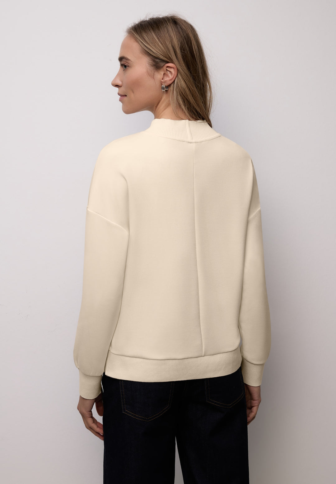 heavy shirt rib details, soft beige 16351 Bild 4