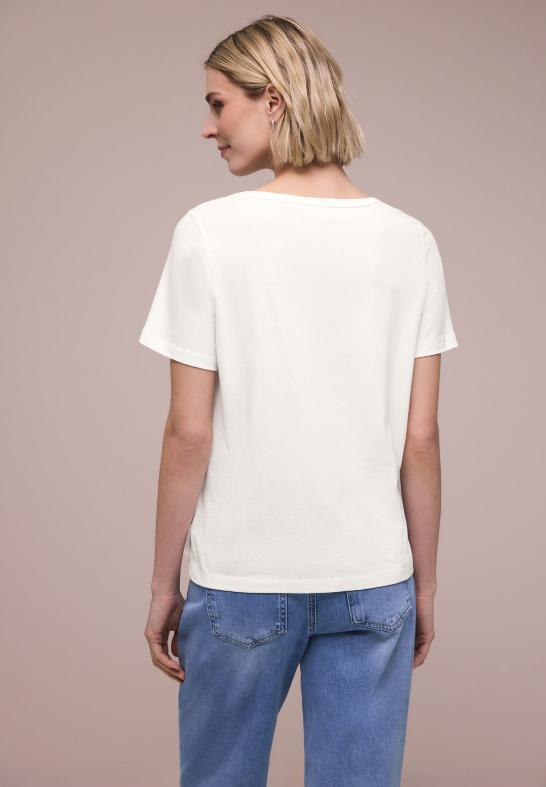 lady partprint shirt, off white 30108 Bild 4