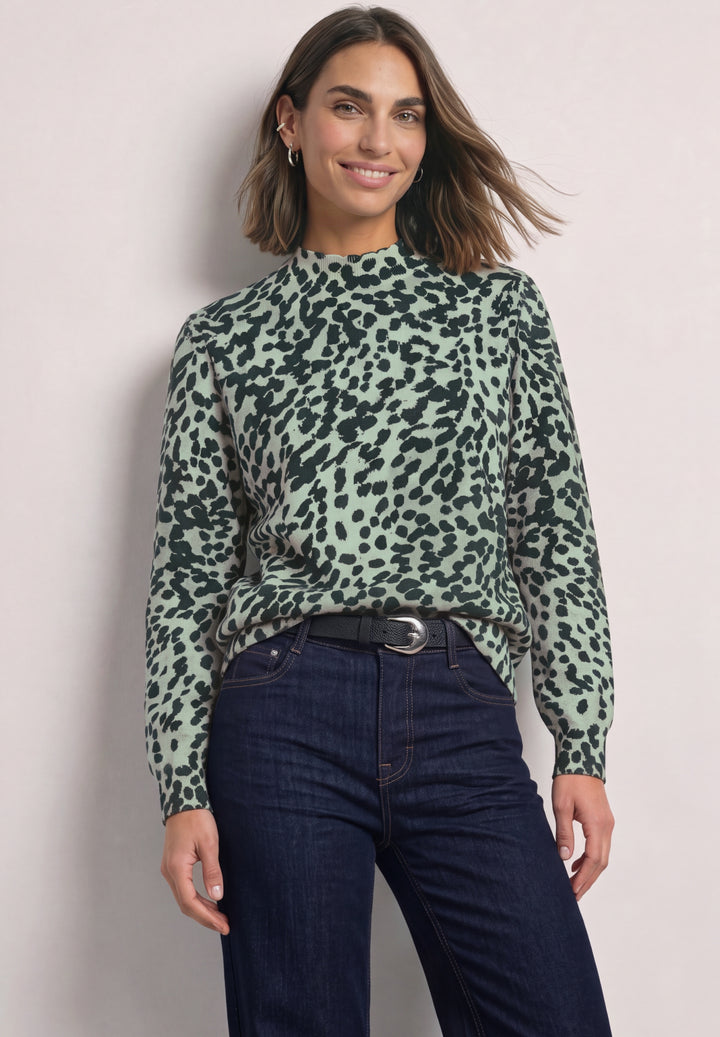 leo turtle sweater, stormy green 38101 Bild 3