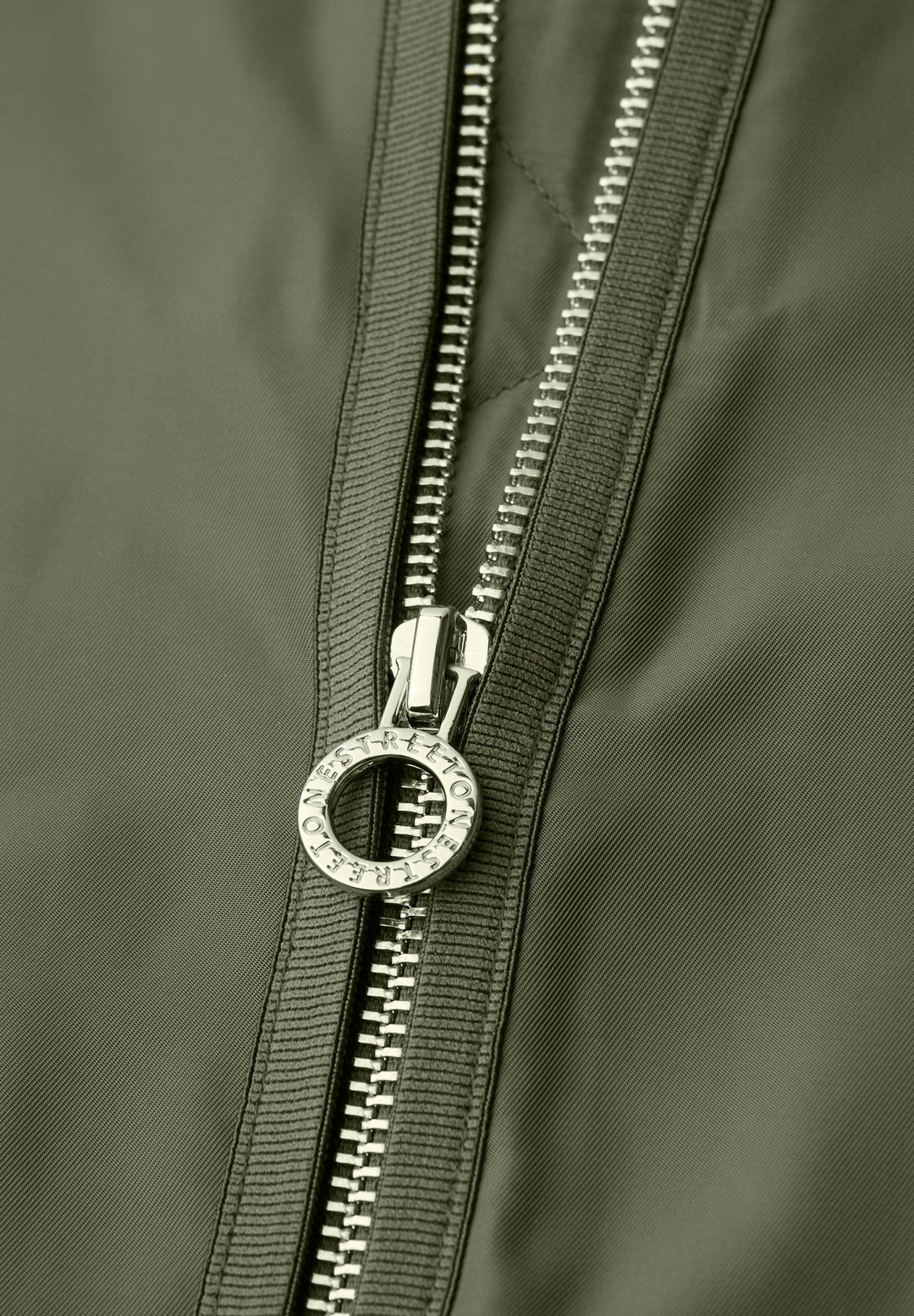 Long Bomber Jkt w. College Det, Dark Vetiver Green 17226 Bild 2