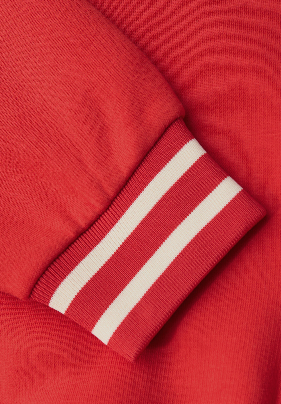 Loose Fit Crewneck w. Collage, racing red 26865 Bild 2