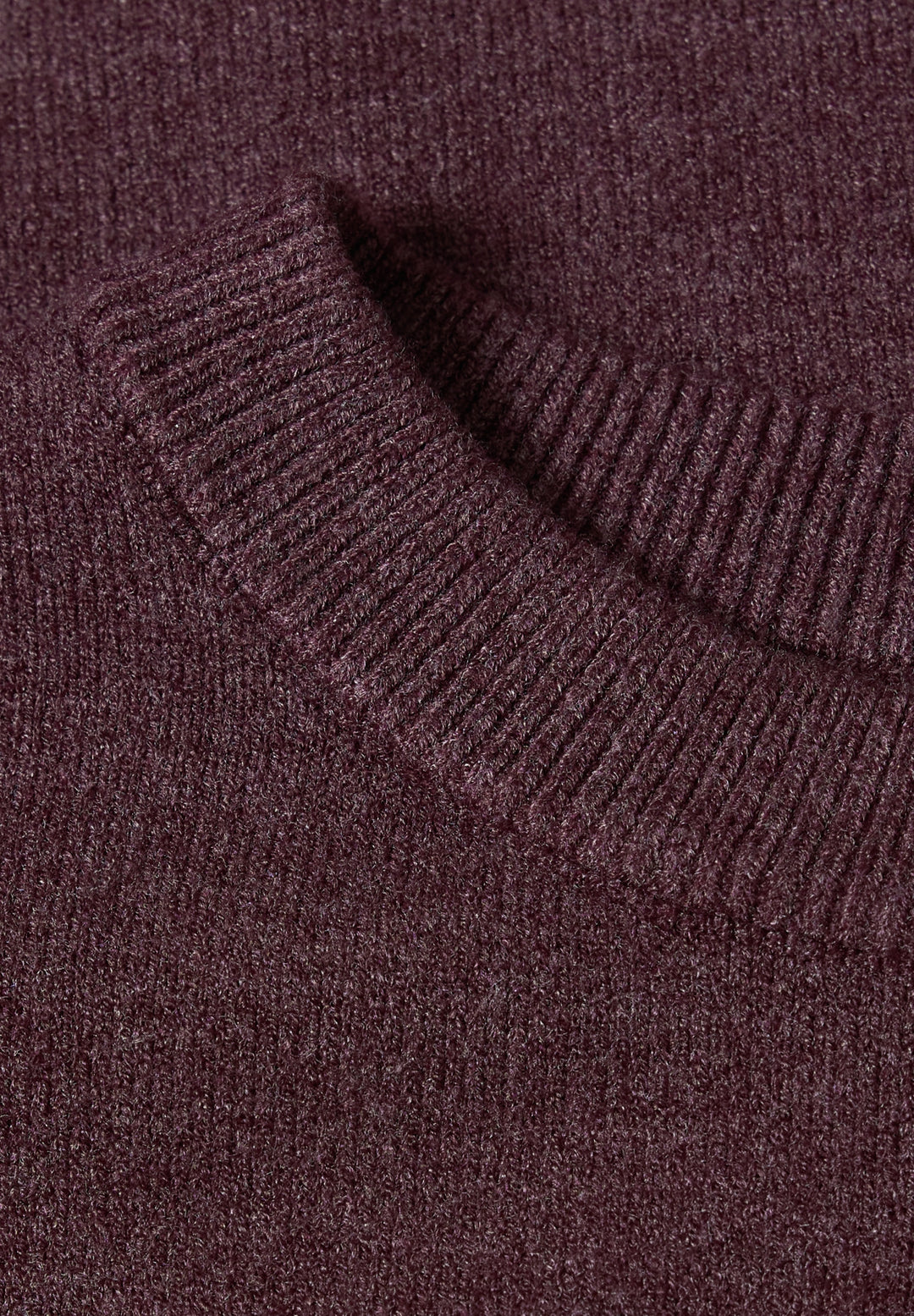 LTD_QR_3/4 sleeve basic sweate, rustic rouge mel. 17935 Bild 2