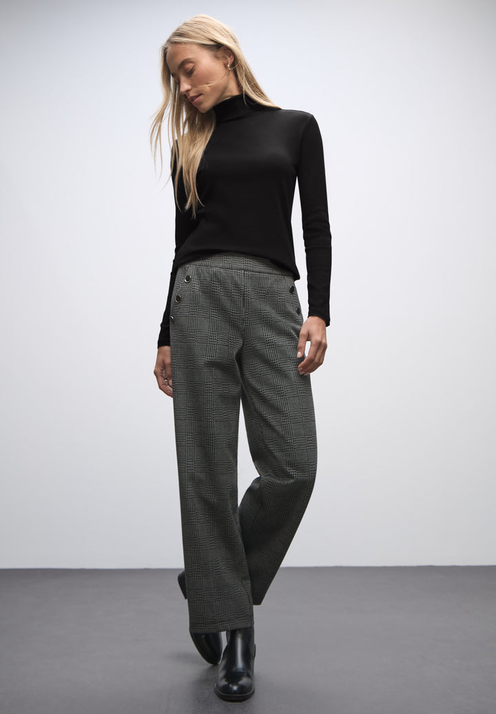 LTD QR basic rib roll neck shi, Black 10001 Bild 5