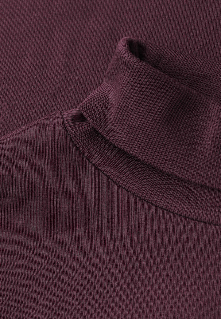 LTD QR basic rib roll neck shi, jazz berry 17151 Bild 2