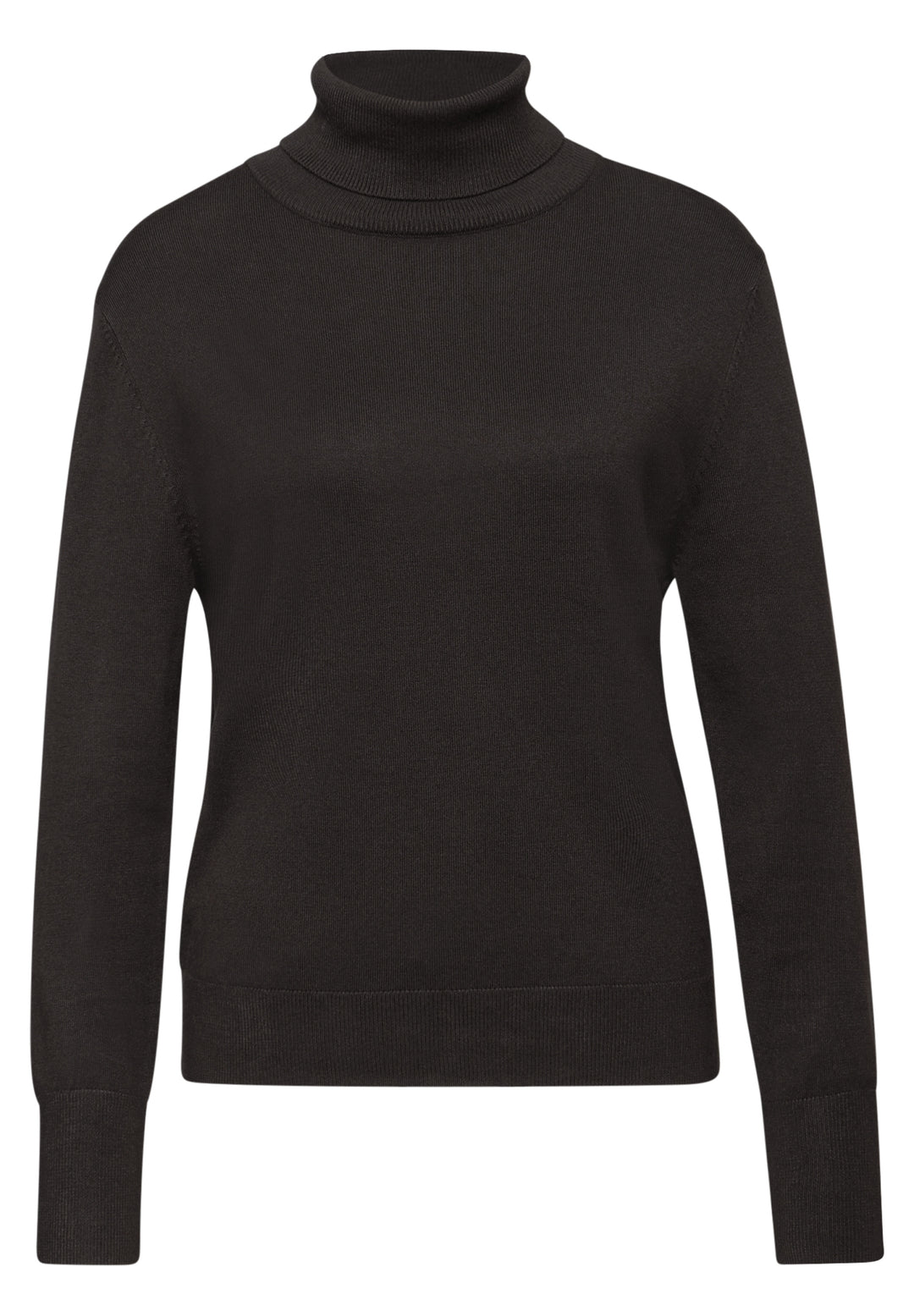 LTD QR_basic roll-neck, darkest brown 17103 Bild 1