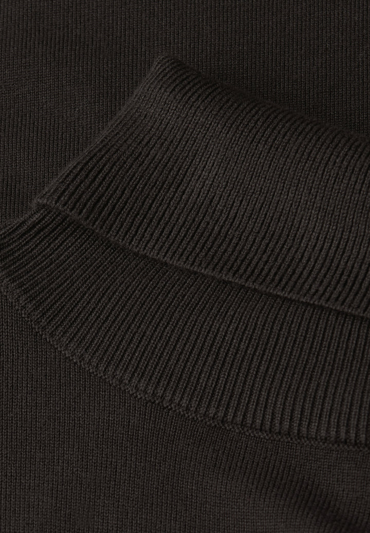 LTD QR_basic roll-neck, darkest brown 17103 Bild 2
