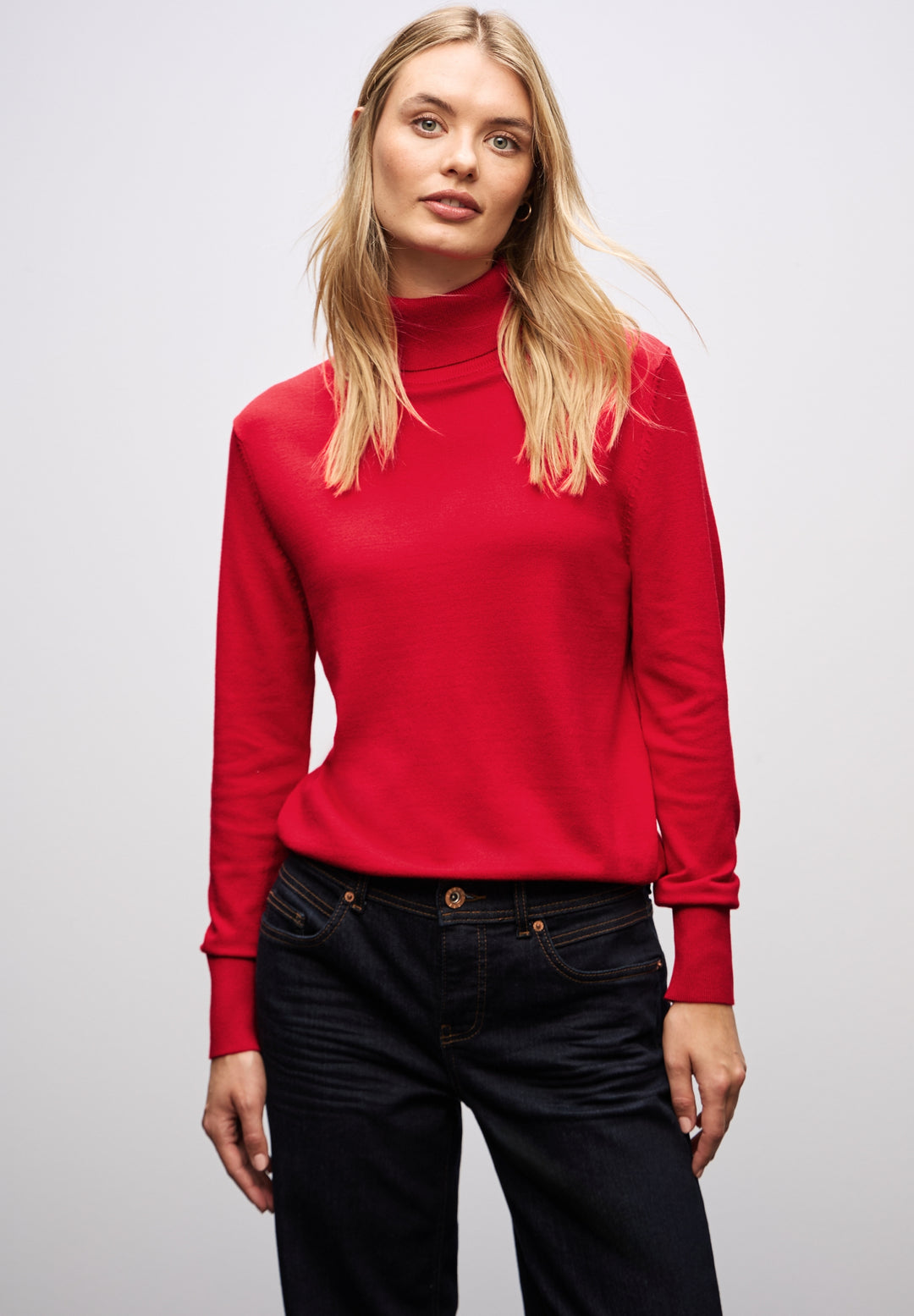 LTD QR_basic roll-neck, racing red 16865 Bild 3