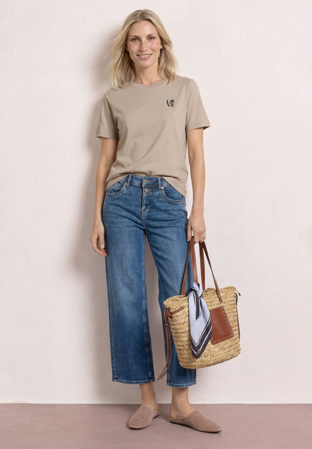 LTD QR basic shirt w.chest pri, clay sand 27727 Bild 5