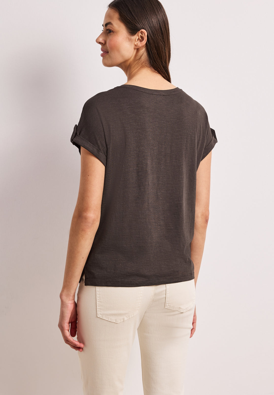 LTD QR basic shirt w.deco butt, espresso brown 17276 Bild 4