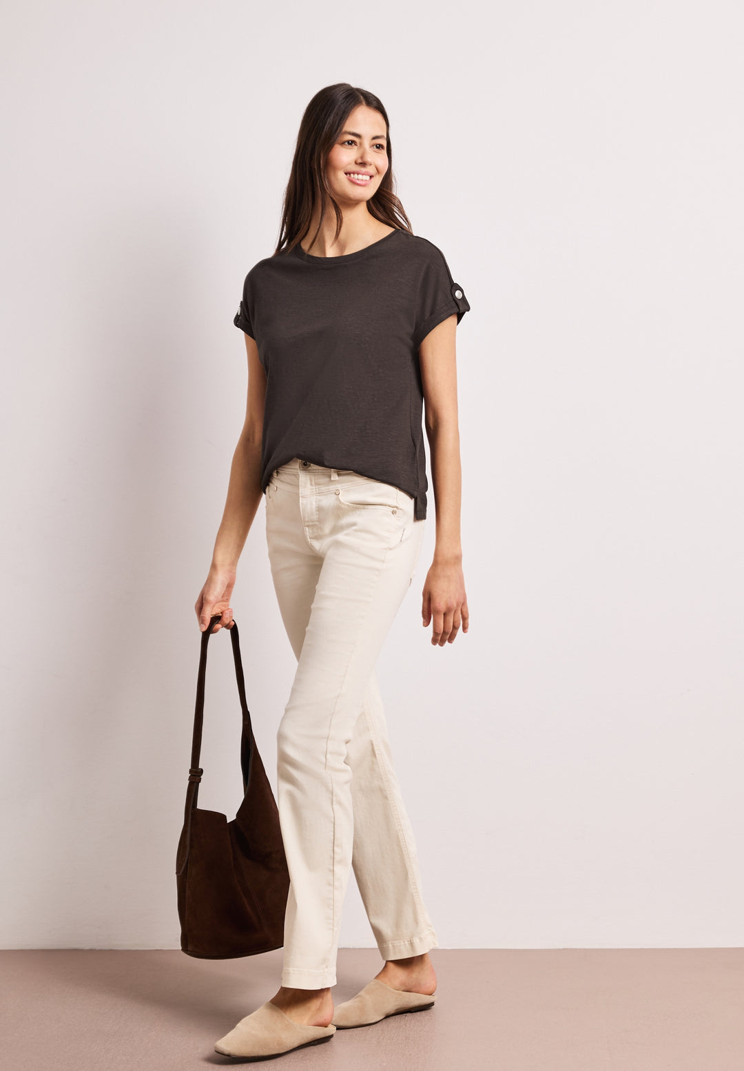 LTD QR basic shirt w.deco butt, espresso brown 17276 Bild 5
