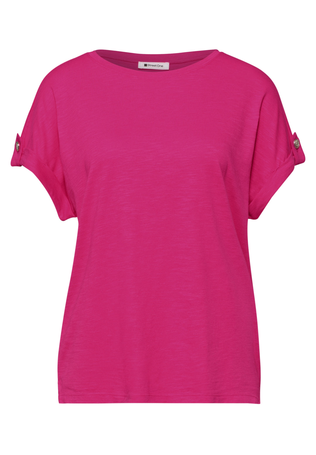 LTD QR basic shirt w.deco butt, magenta dream 17281 Bild 1