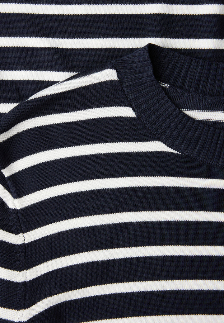 LTD QR_ basic sweater stripes, deep blue 21238 Bild 2