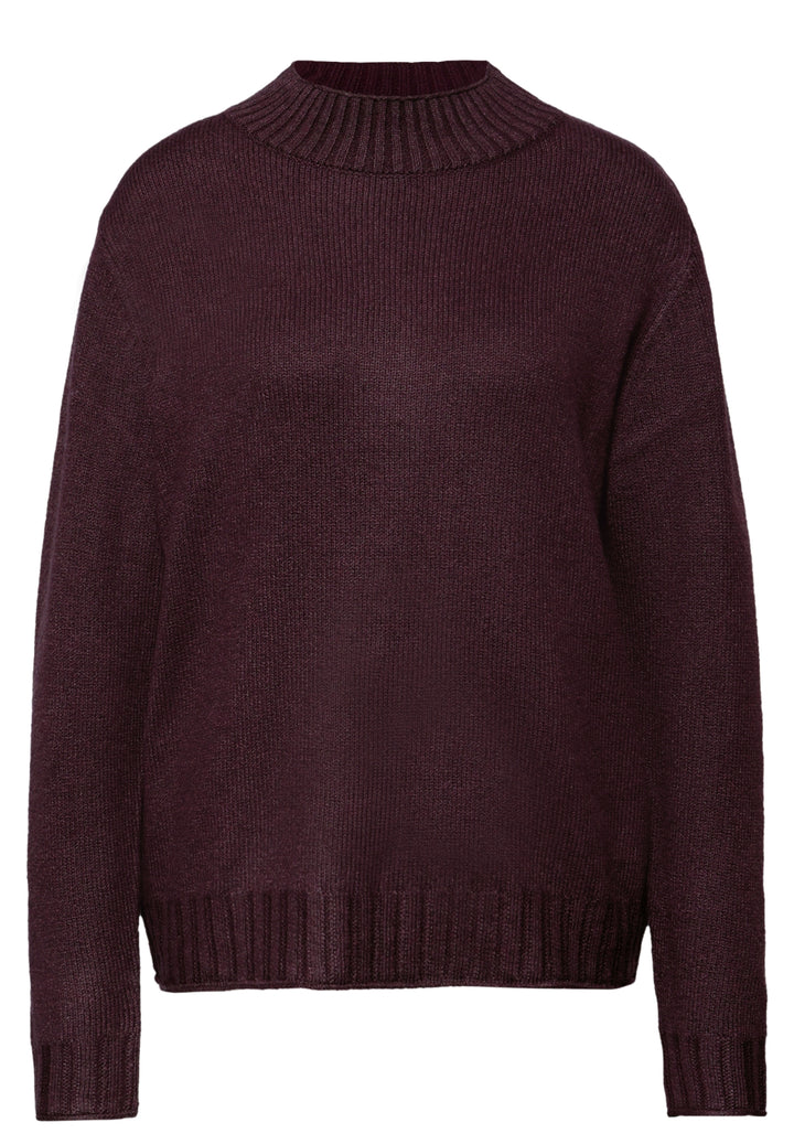 LTD QR_basic sweater turtle, jazz berry 17151 Bild 1