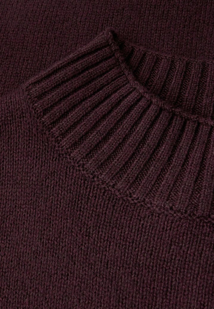 LTD QR_basic sweater turtle, jazz berry 17151 Bild 2