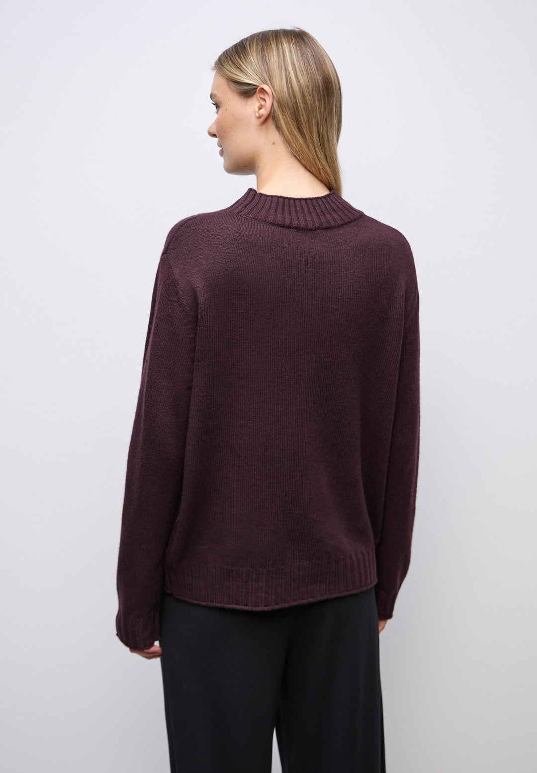 LTD QR_basic sweater turtle, jazz berry 17151 Bild 4