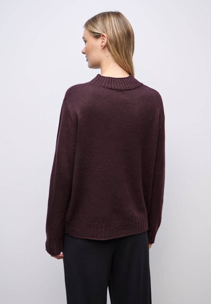 LTD QR_basic sweater turtle, jazz berry 17151 Bild 4
